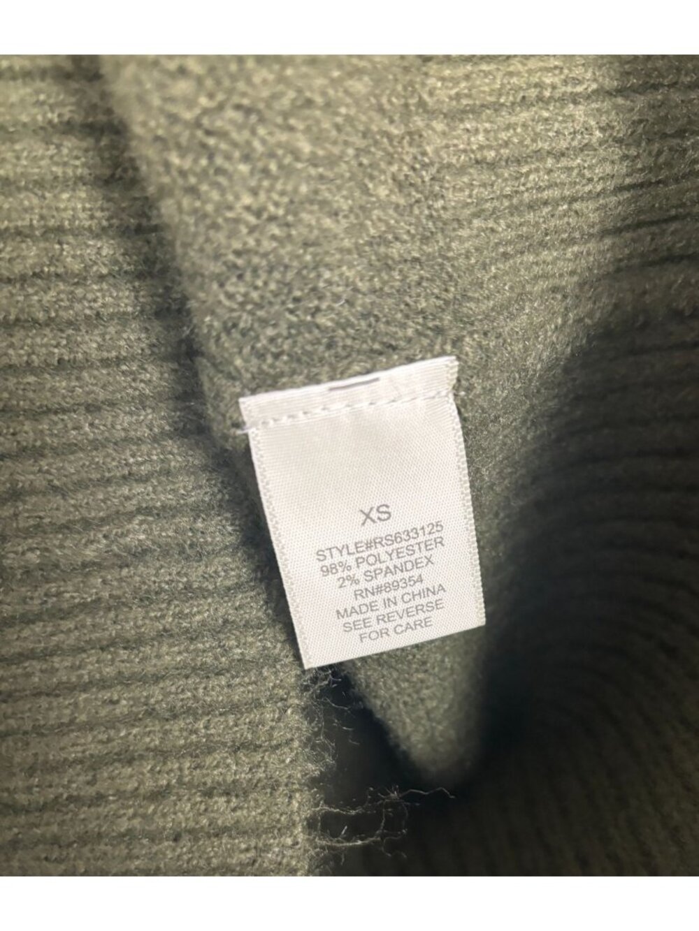 Ultra Flirt Women's Juniors' Full-Zip Hoodie Sweater - Ivy Green Size XS NWT's. - Picture 7 of 8